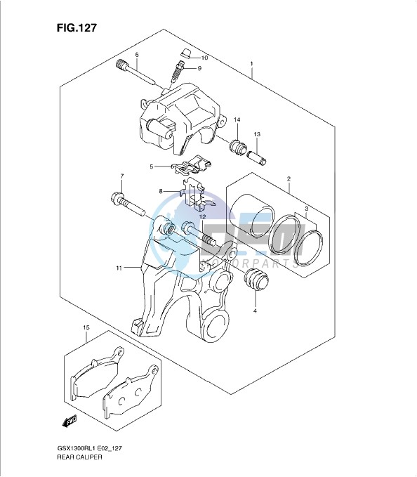 REAR CALIPER