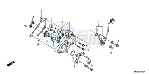 NC700XDC drawing REDUCTION GEAR