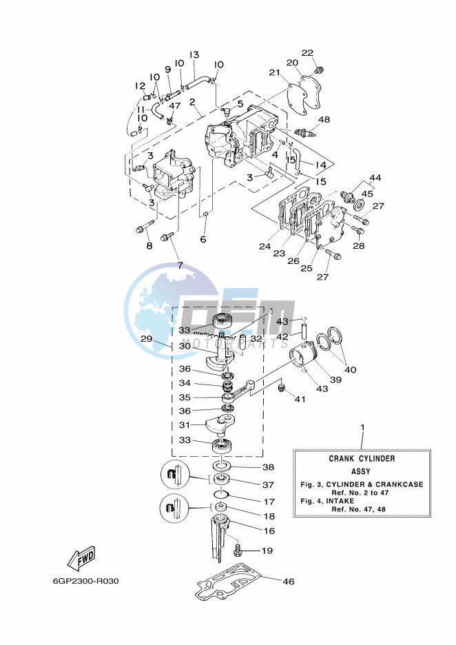 CYLINDER--CRANKCASE