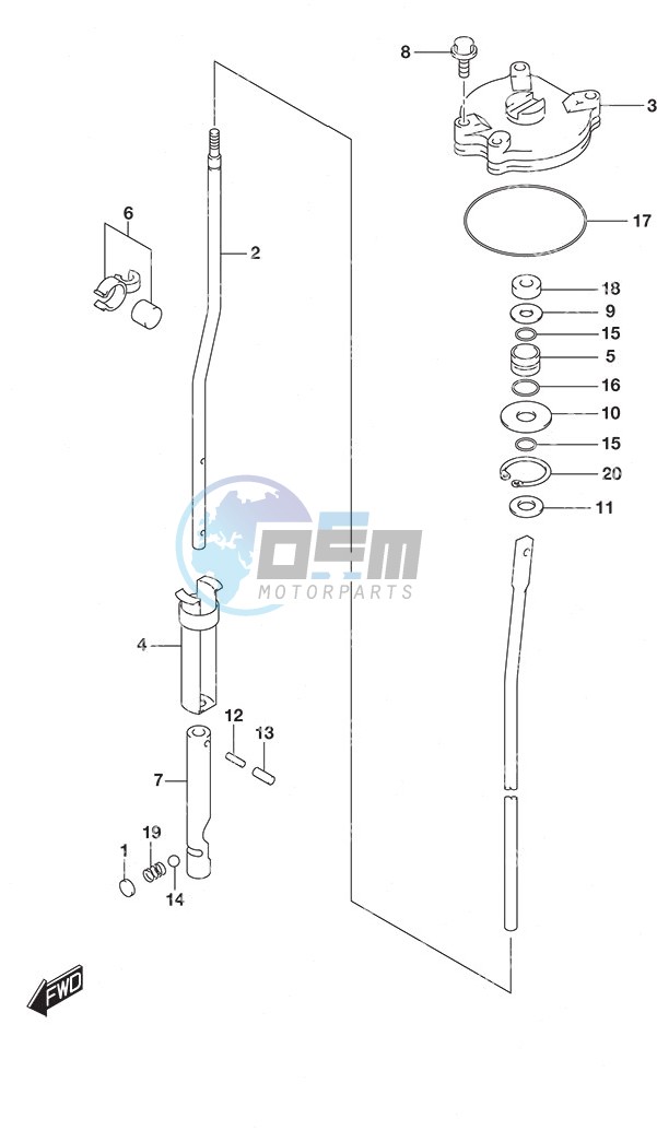 Shift Rod High Thrust