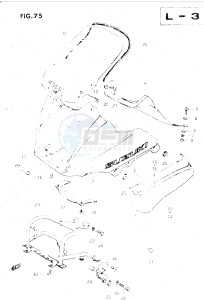 GSX500E (E39) drawing COWLING (GSX500ESE)