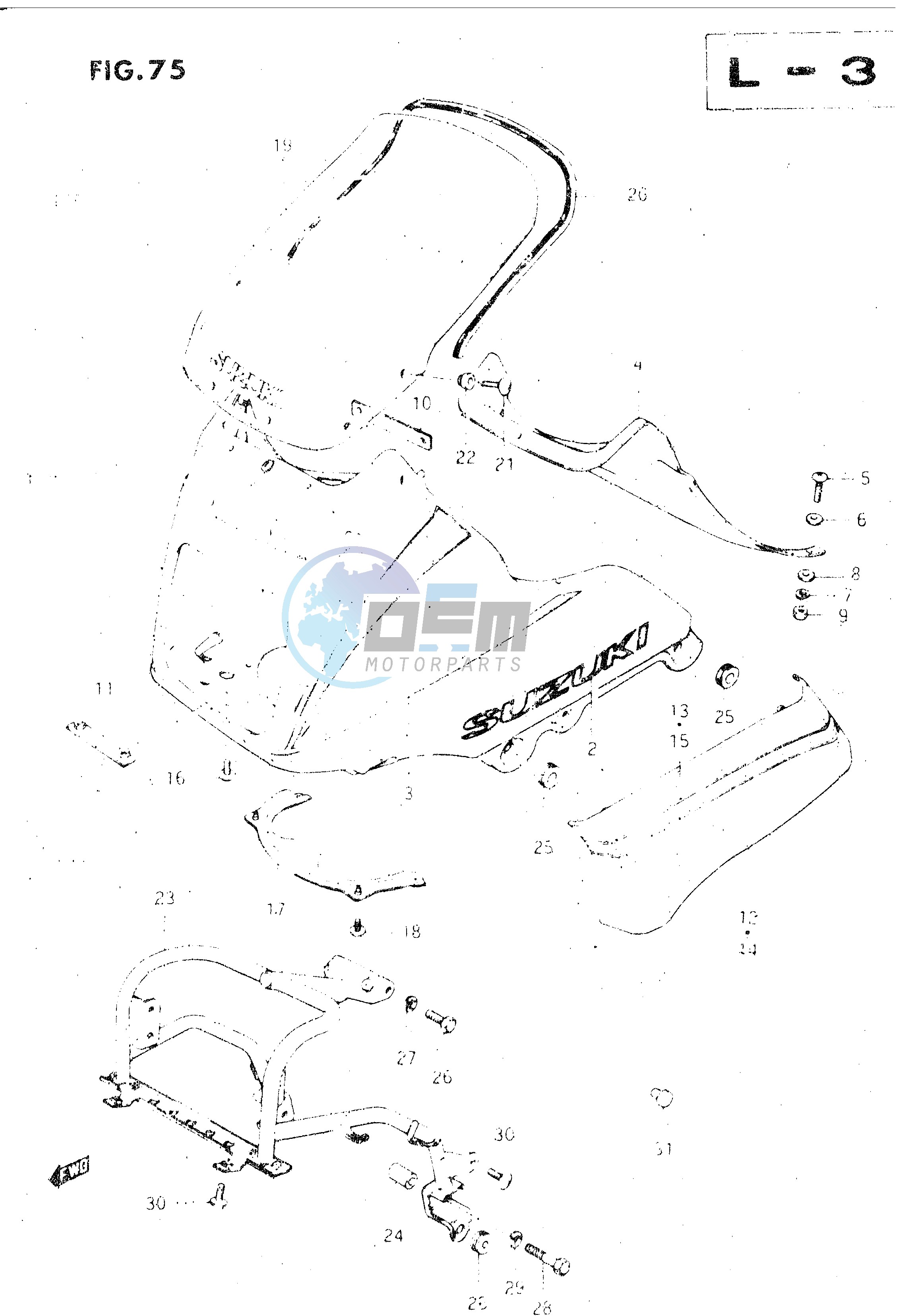 COWLING (GSX500ESE)