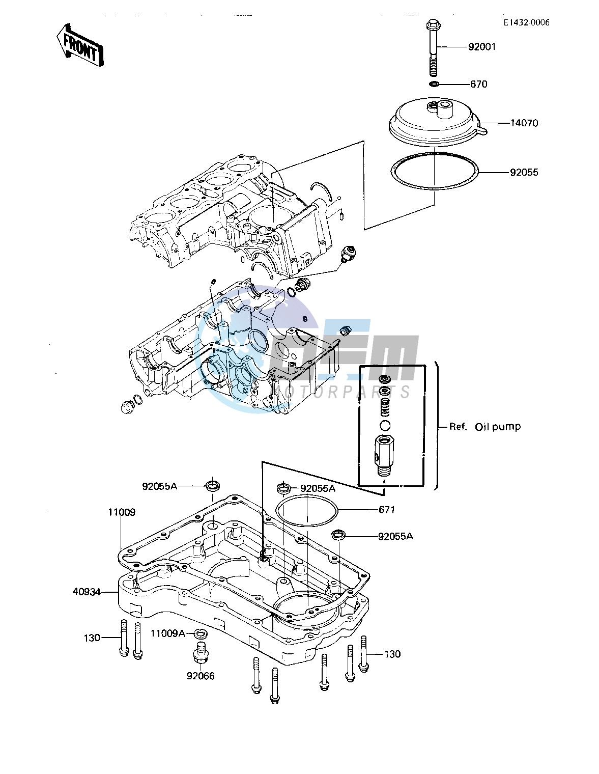 BREATHER COVER_OIL PAN -- 81-82 H1_H2- -