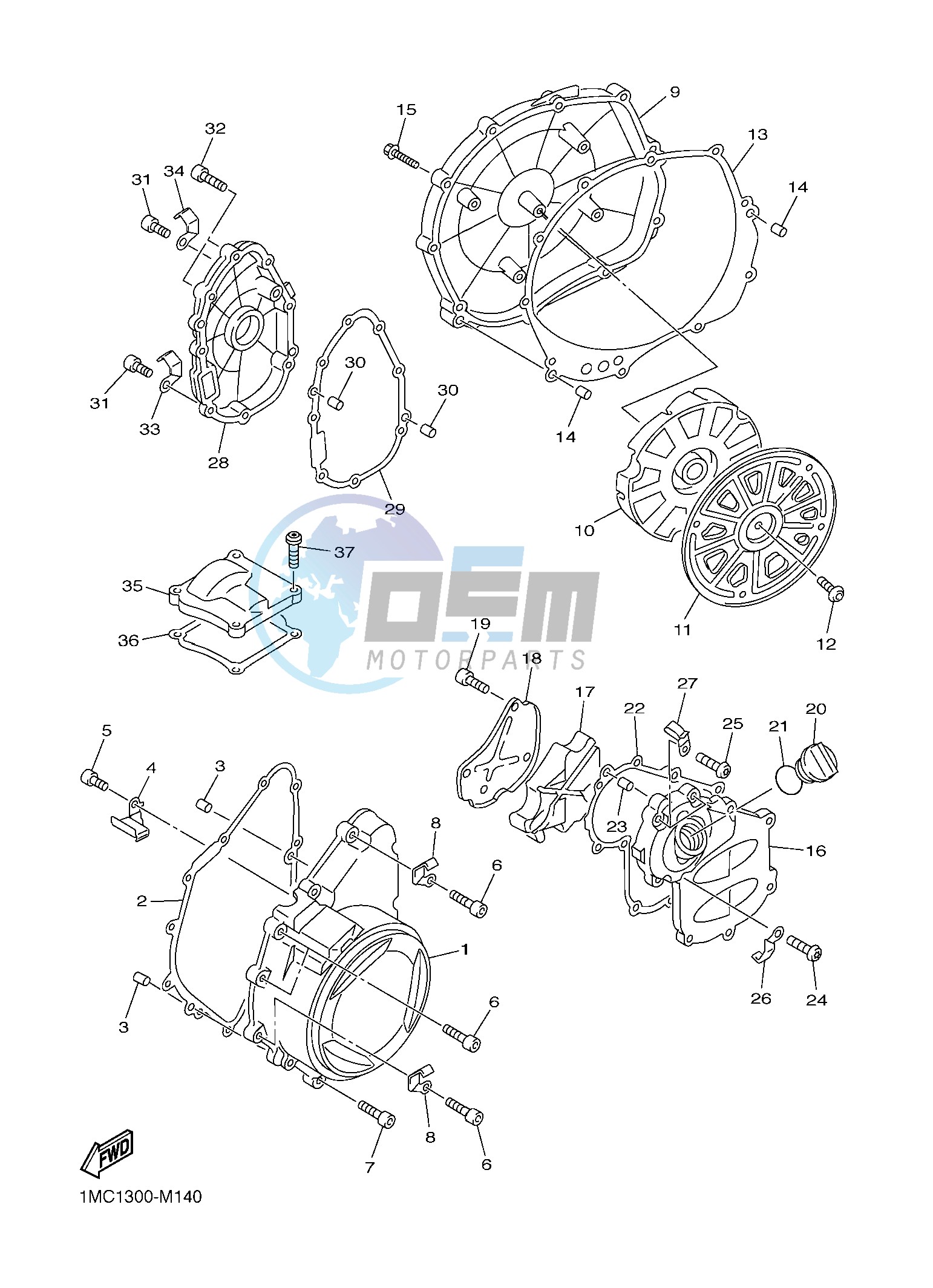 CRANKCASE COVER 1