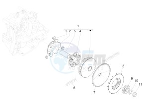 Liberty iGet 50 4T 3V (NAFTA) drawing Driving pulley