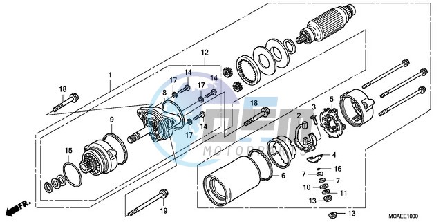 STARTER MOTOR