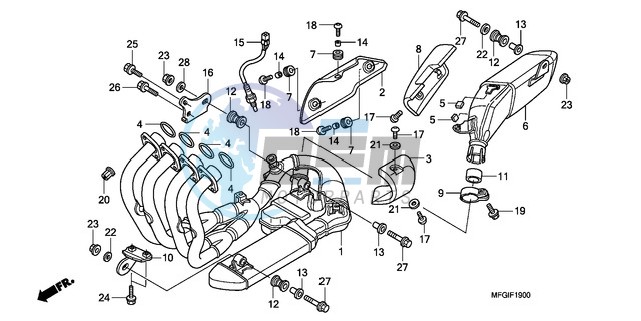 EXHAUST MUFFLER