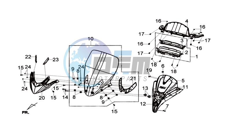 SPEEDOMETER - WINDSCREEN