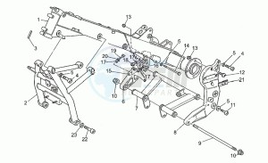 Sport 1100 Iniezione Iniezione drawing Frame