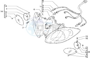 X9 250 drawing Front light