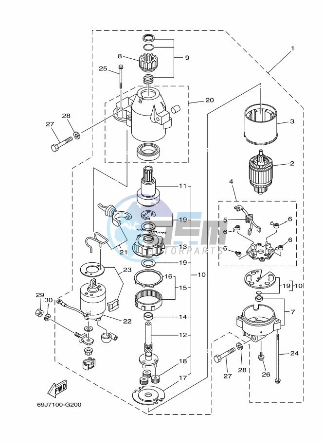 STARTER-MOTOR