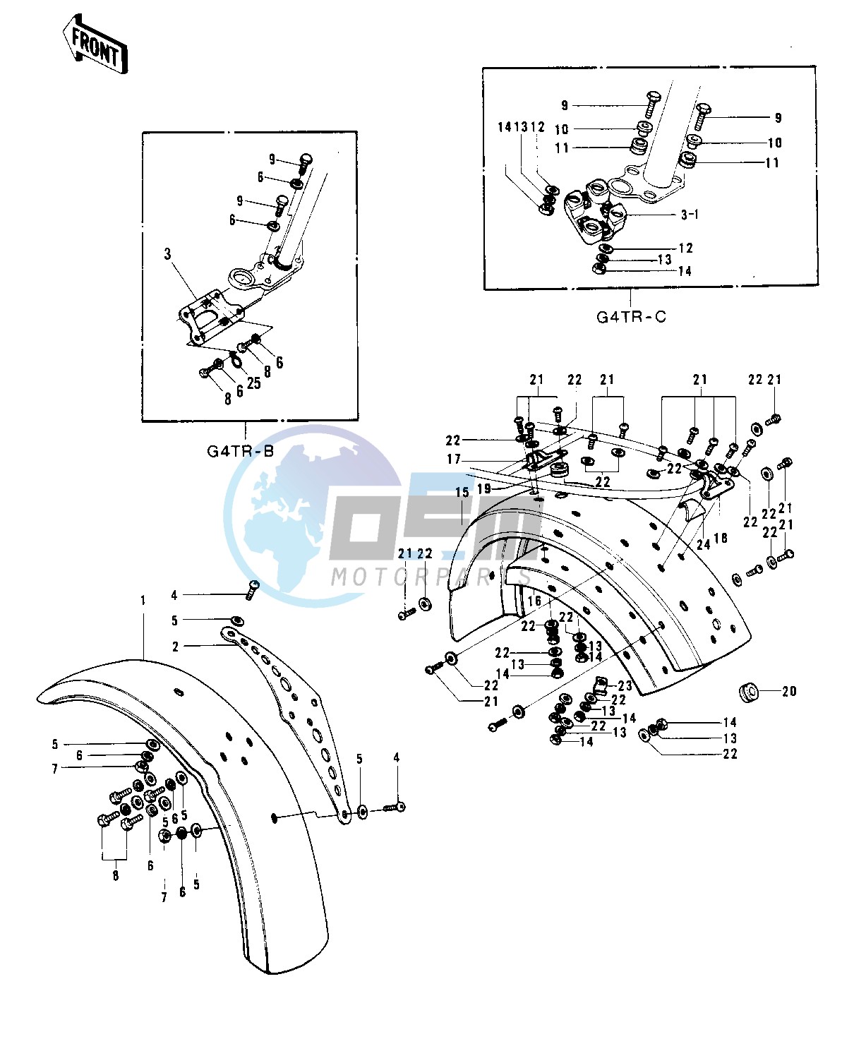 FENDERS G4TR-B_C -- 70-73- -