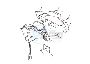 BW'S ORIGINAL EURO2 50 drawing TAILLIGHT