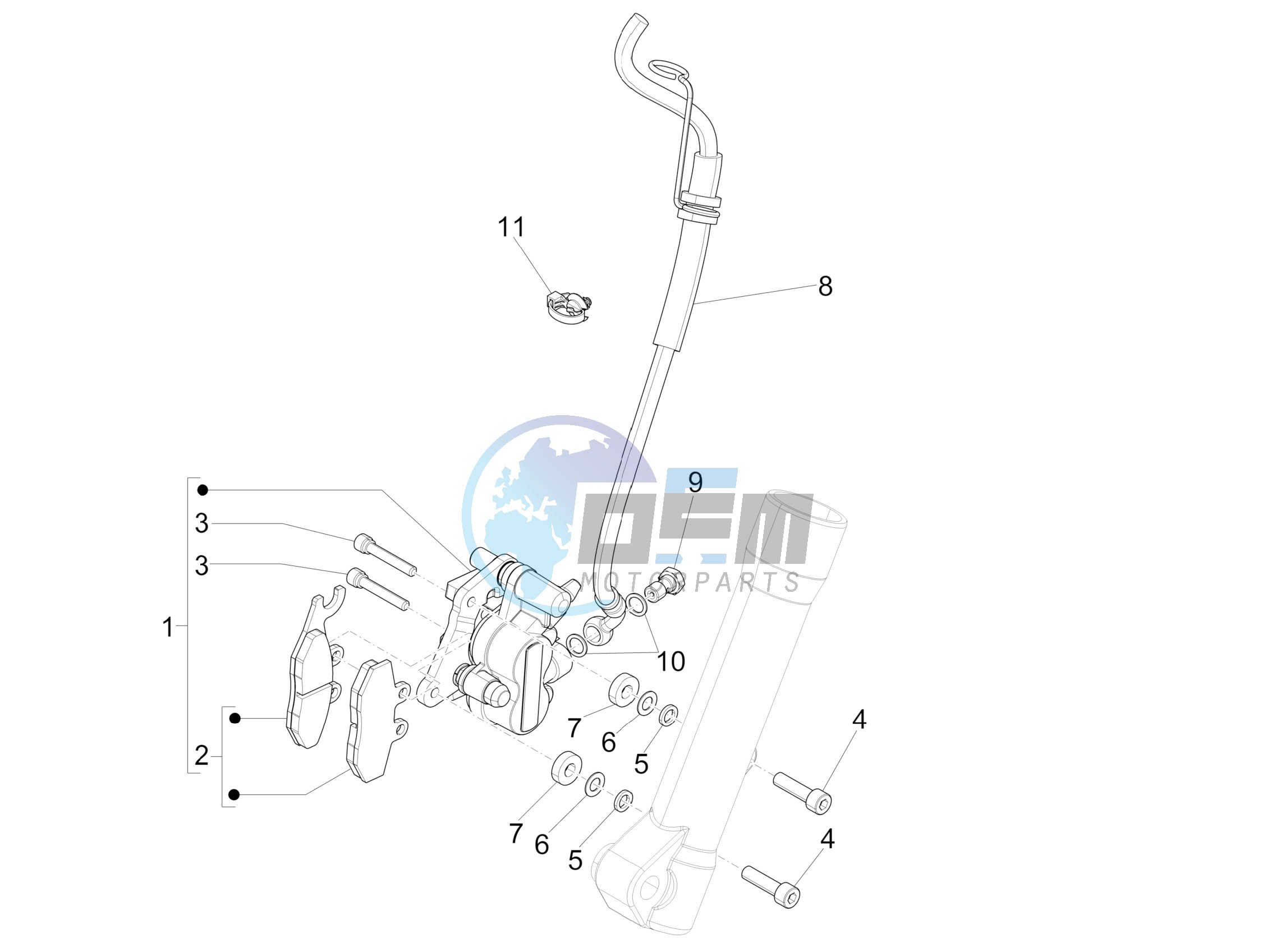 Brakes hose  - Calipers