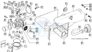 FUNSPORT_R_K8-L0 50 K8-L0 drawing Carburator-intake silencer