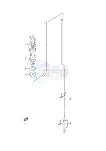 DF 6 drawing Shift Rod