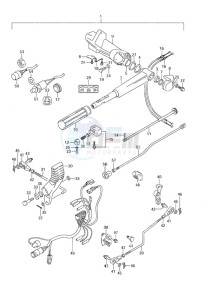 DF 25 drawing Tiller Handle