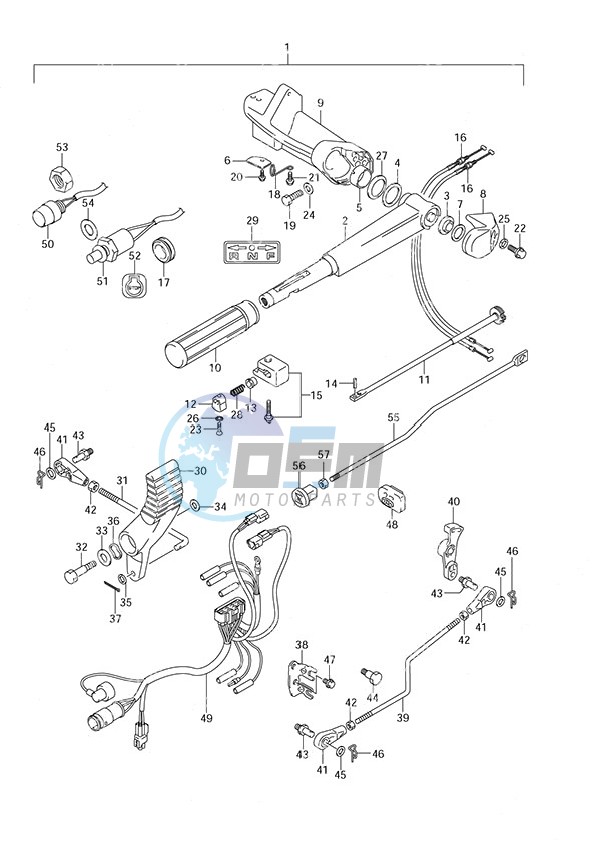 Tiller Handle