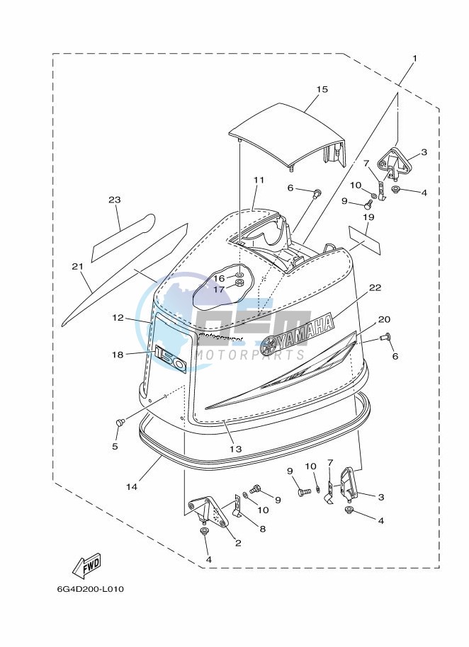 FAIRING-UPPER