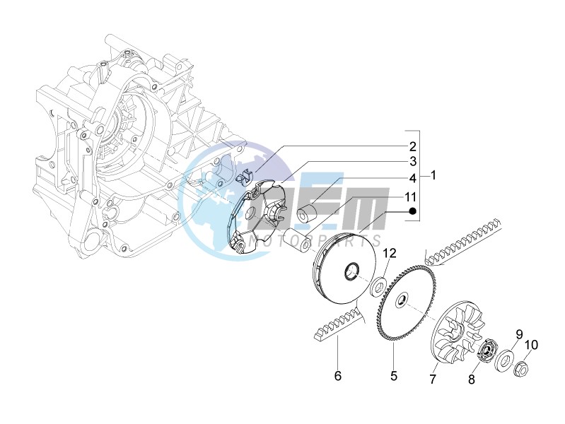 Driving pulley