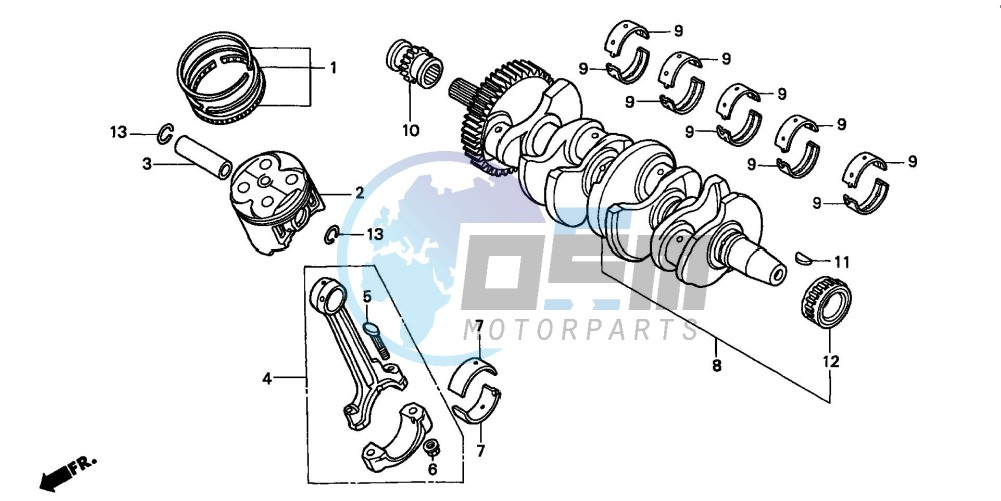 CRANKSHAFT/PISTON