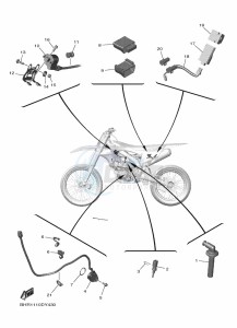 YZ450F (BHR2) drawing ELECTRICAL 1