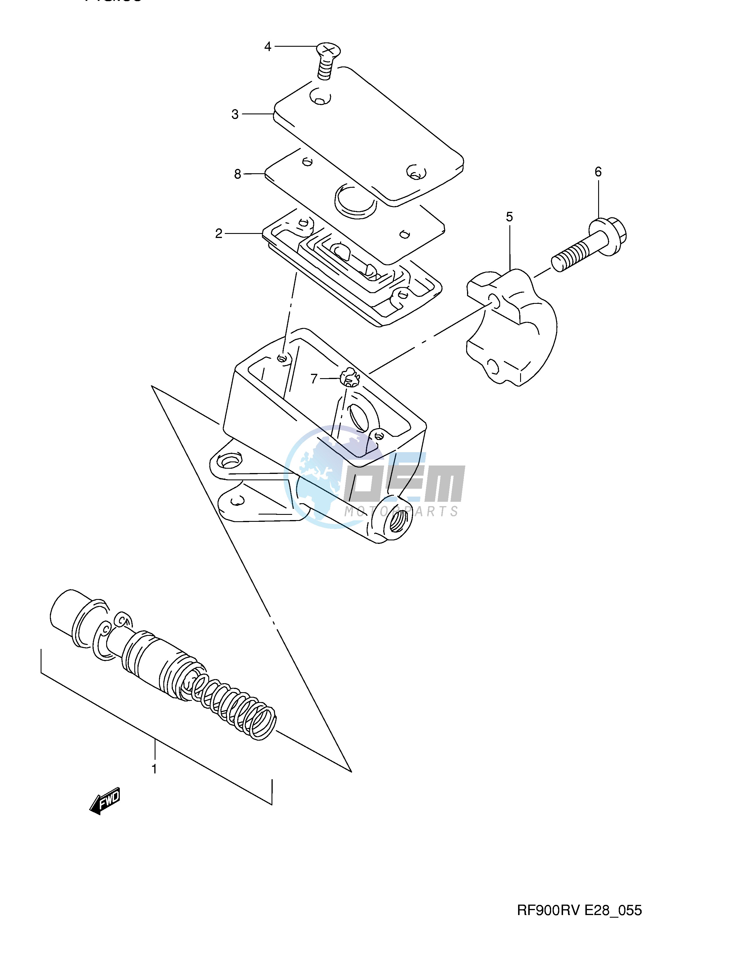 FRONT MASTER CYLINDER