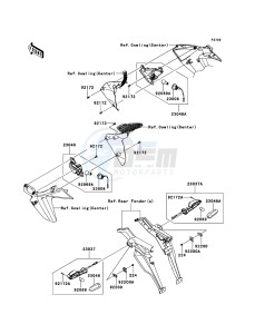 Z1000 ZR1000DDF FR GB XX (EU ME A(FRICA) drawing Turn Signals