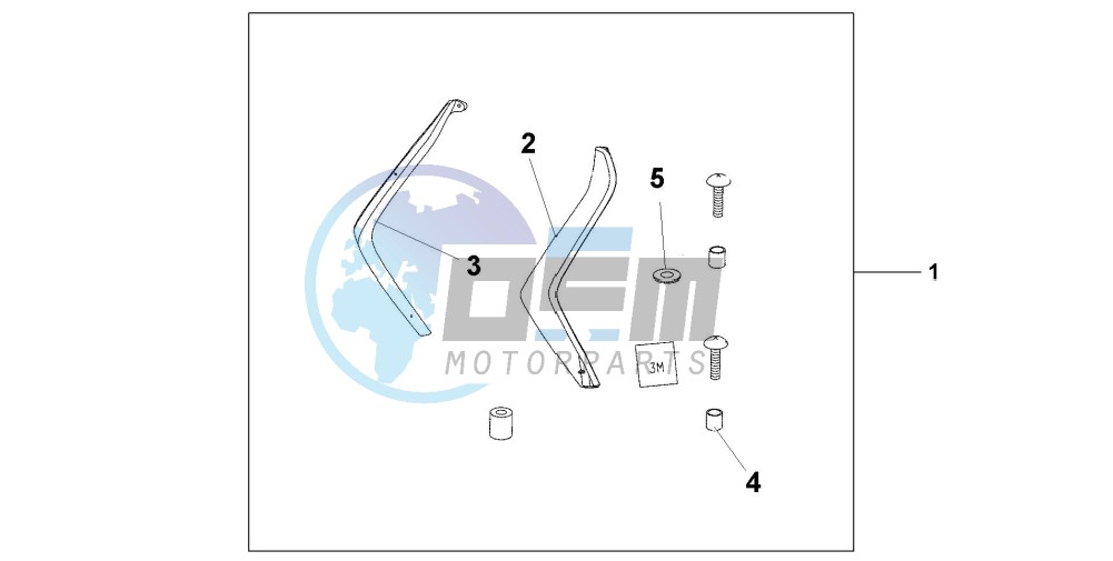 LEG DEFLECTOR SET