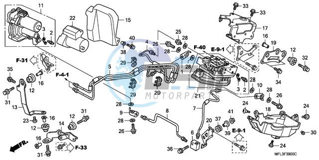 FRONT POWER UNIT/FRONT VA LVE UNIT