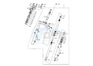 VP VERSITY 300 drawing FRONT FORK