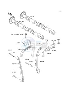 JT 1500 B [ULTRA 250X] (B7F-B8F) B8F drawing CAMSHAFT-- S- -_TENSIONER