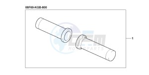 VT125C2 drawing CUSTOM GRIP