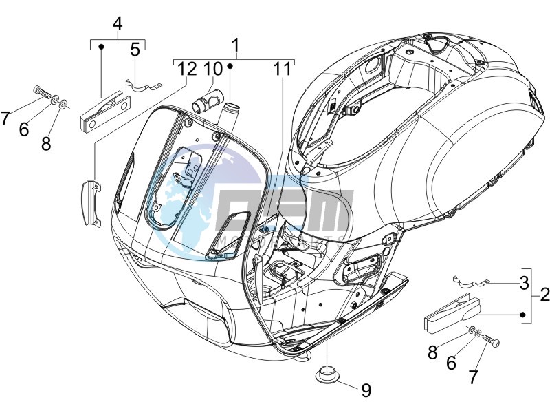 Frame - bodywork