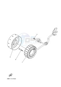 YXE700 YXE70WPAJ WOLVERINE R (B3D5) drawing GENERATOR