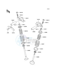 KLF300 KLF300-B18 EU GB drawing Valve(s)