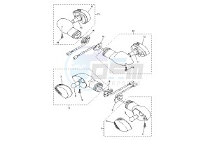 FZ1 1000 drawing FLASHER LIGHT