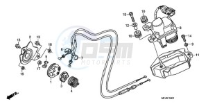 CBR600RR9 U / MME SPC 2U drawing SERVO MOTOR