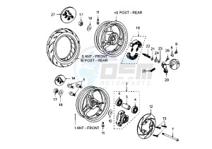 X–FIGHT - 50 cc drawing WHEELS – AIR