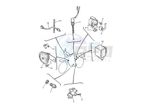 XT E 600 drawing ELECTRICAL DEVICES MY99-02