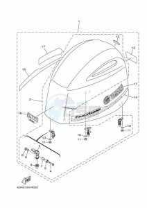 F200FETL drawing FAIRING-UPPER