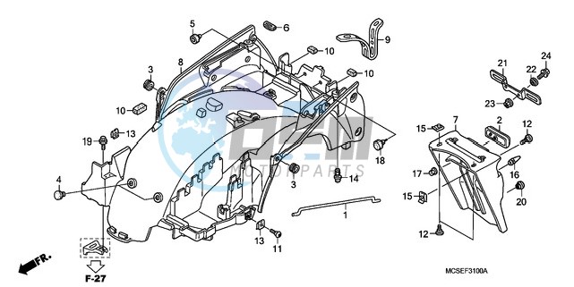 REAR FENDER