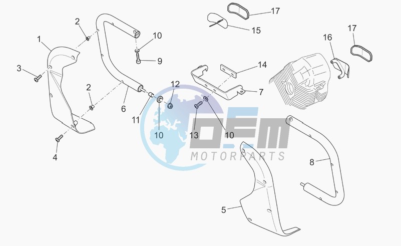 Toe guard-front bumpers