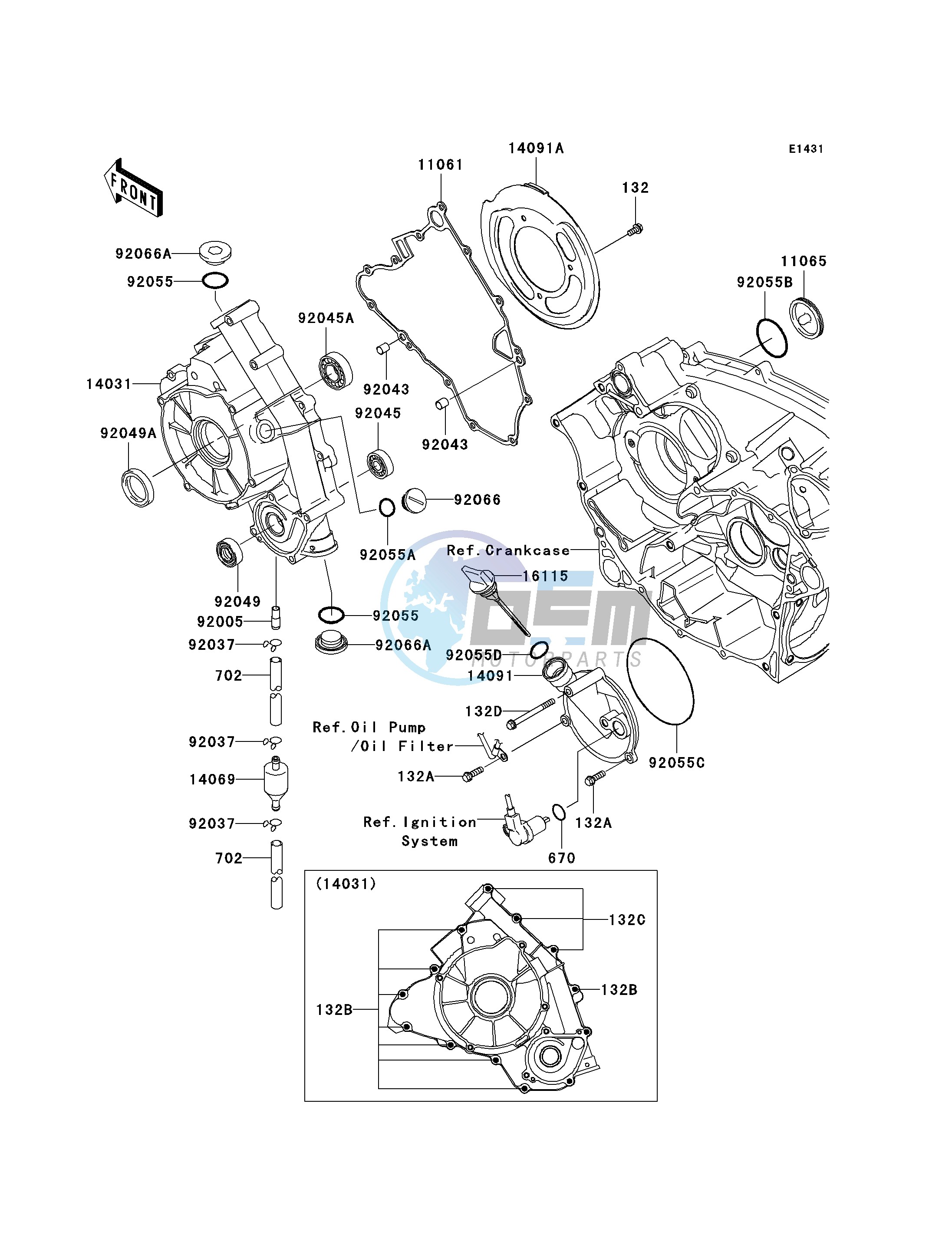 ENGINE COVER-- S- -