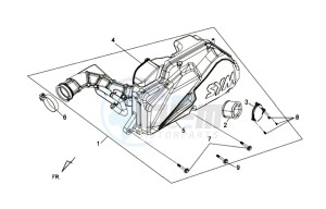 COMBIZ 50 drawing AIRFILTER