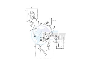 FZ6 FAZER 600 drawing HANDLE SWITCH- LEVER