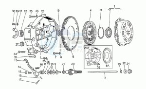 V 75 750 PA Vecchio Tipo PA Vecchio Tipo drawing Clutch