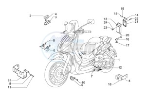 Beverly 500 drawing Electrical devices