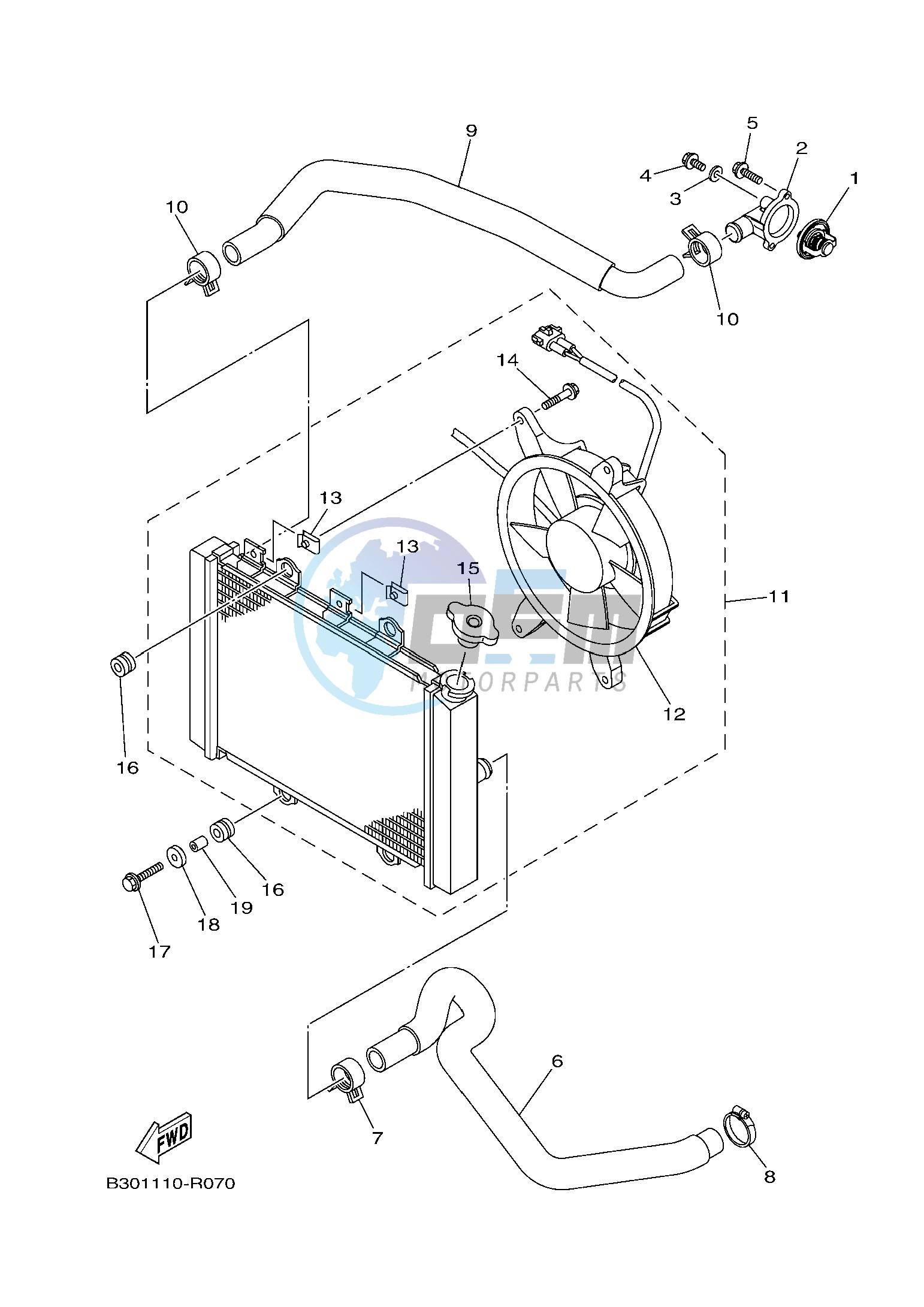 RADIATOR & HOSE