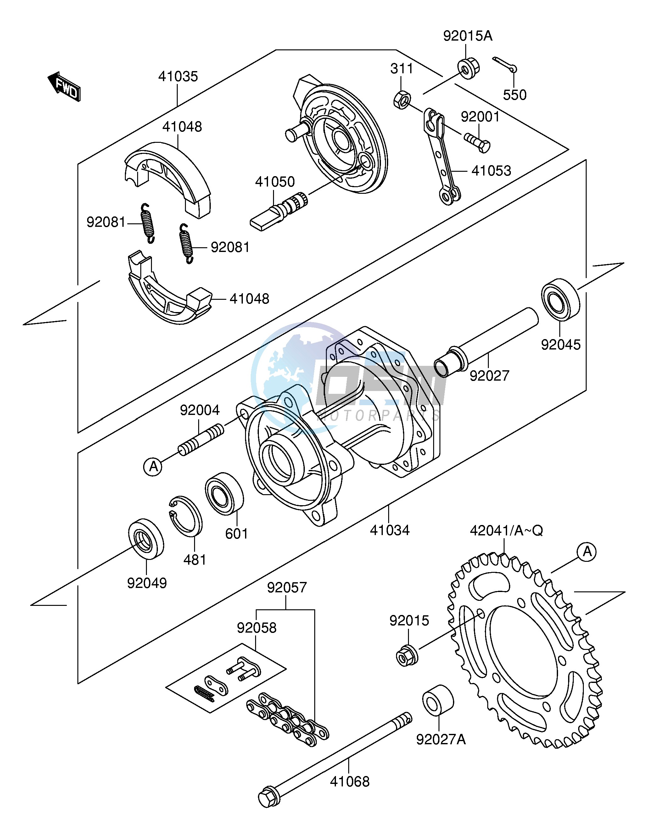 REAR HUB